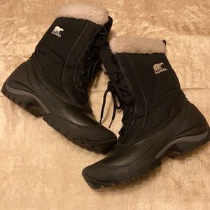 Sorel Cumberland Black Winter Snow Boots